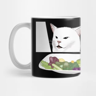 Table cat fanart Mug